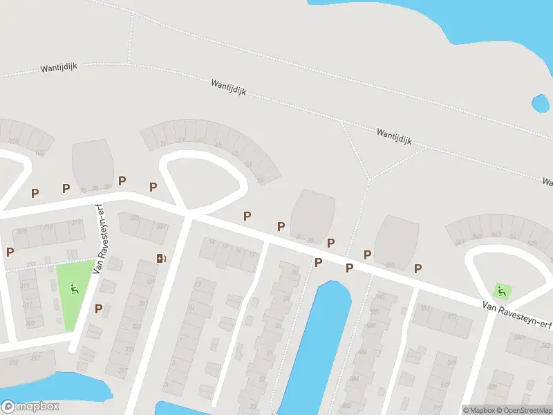 Ambulance met gepaste spoed naar de Van Ravesteyn-erf in Dordrecht