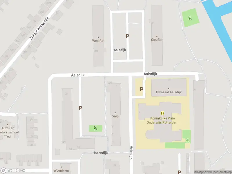 Ambulance met gepaste spoed naar de Heindijk in Rotterdam