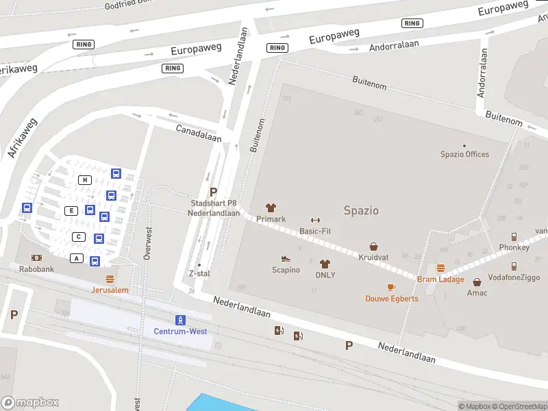 Ambulance met gepaste spoed naar de Blauw-roodlaan in Zoetermeer