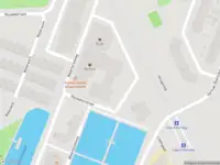 Ambulance met gepaste spoed naar de Rijnwaterstraat in Rotterdam