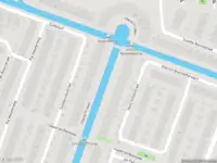 Ambulance met gepaste spoed naar de Charta 77-Vaart in Haarlem