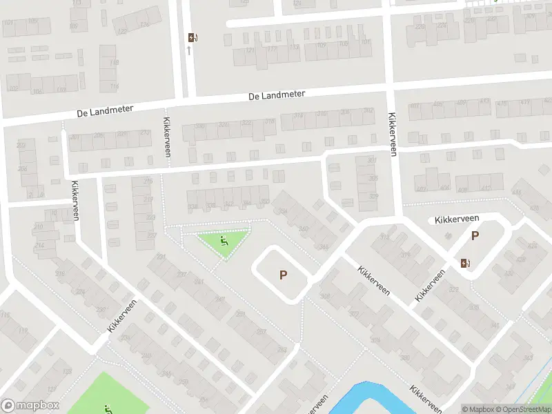 Ambulance met grote spoed naar de Kikkerveen in Spijkenisse