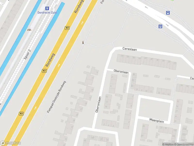 Ambulance met gepaste spoed naar de Oberonlaan in Dordrecht