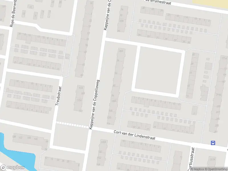 Ambulance met grote spoed naar de Kappeijne van de Coppelloweg in Dordrecht