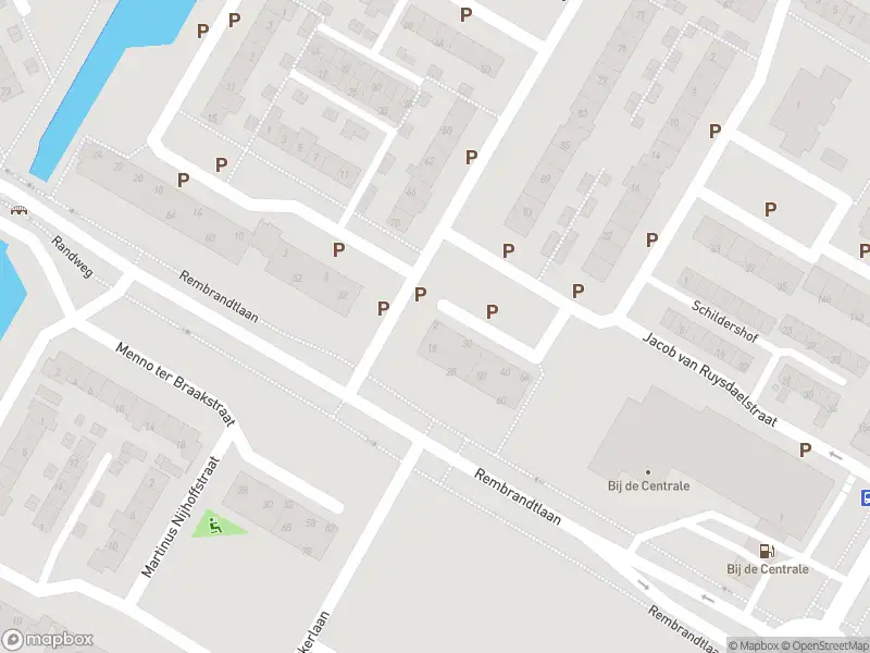 Ambulance met grote spoed naar de Jacob van Ruysdaelstraat in Papendrecht