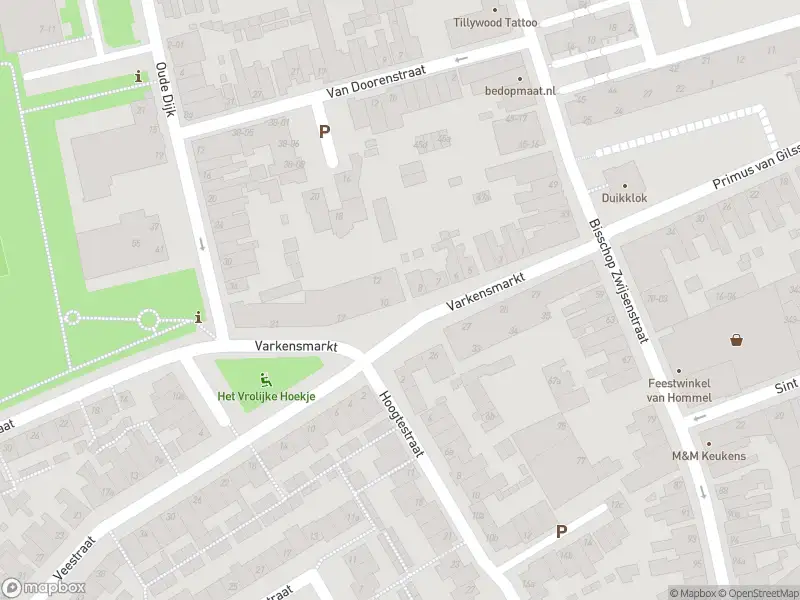 Anonieme overlastmelding Varkensmarkt in Tilburg