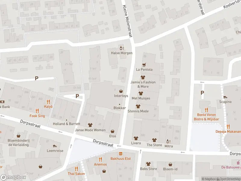 Politie naar de Korte Kerkstraat in Elst vanwege aanrijding met letsel