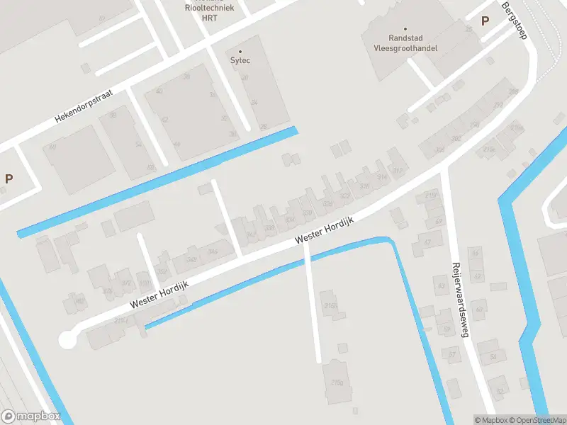 Ambulance met grote spoed naar de Wester Hordijk in Rotterdam