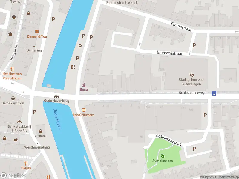 Ambulance met grote spoed naar de Schiedamseweg in Vlaardingen