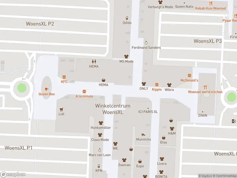 Brandweer met gepaste spoed naar de Winkelcentrum Woensel in Eindhoven