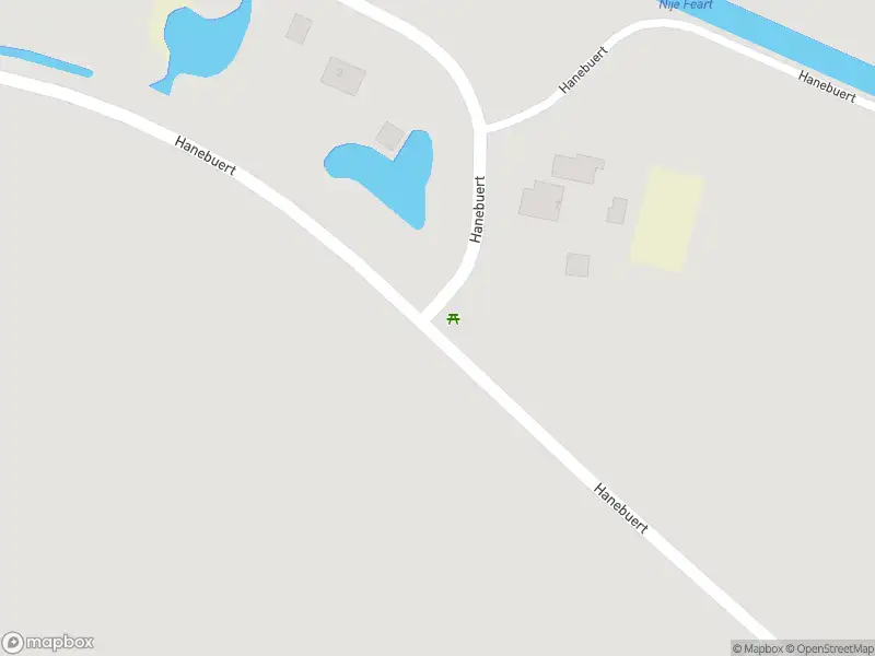 Brandweer met grote spoed naar de Hanebuert in Tijnje vanwege gebouwbrand