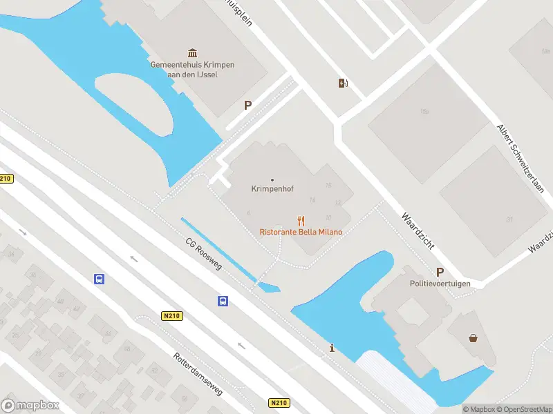 Ambulance met gepaste spoed naar de Waardzicht in Krimpen aan den IJssel