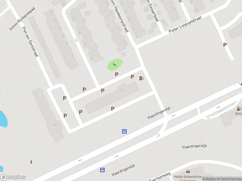 Ambulance met gepaste spoed naar de Vlaardingerdijk in Schiedam