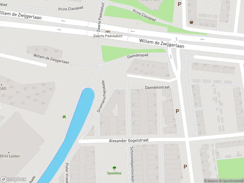 Brandweer met gepaste spoed naar de Daendelsstraat in Leiden vanwege afgaan automatisch brandalarm