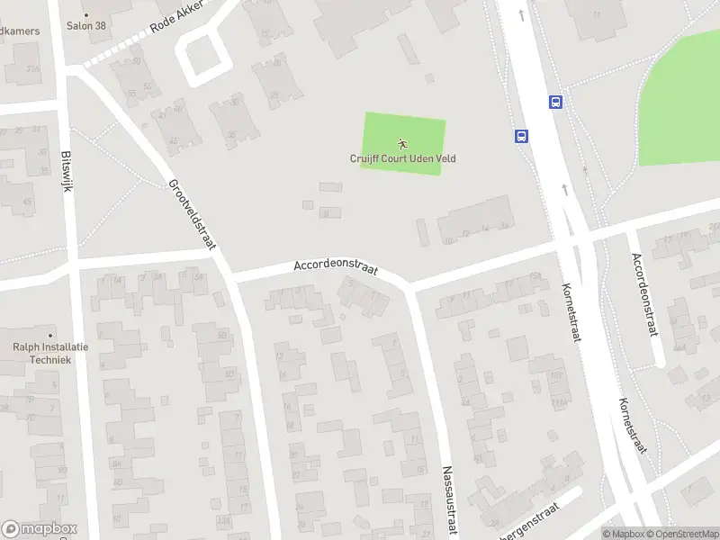 Brandweer met gepaste spoed naar de Accordeonstraat in Uden vanwege een buitenbrand