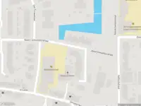 Ambulance met gepaste spoed naar de Albert Schweitzerstraat in Barendrecht