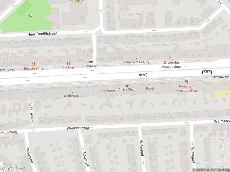 Ambulance met gepaste spoed naar de Strevelsweg in Rotterdam