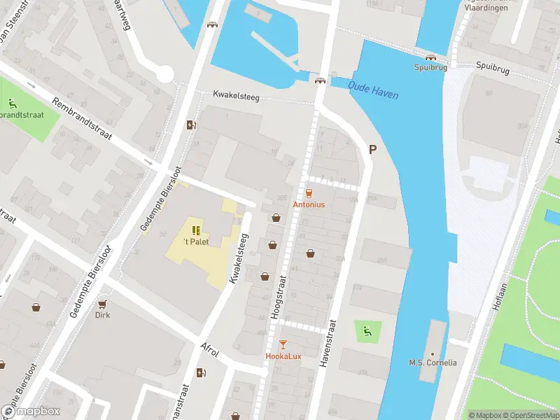 Ambulance met grote spoed naar de Kwakelsteeg in Vlaardingen