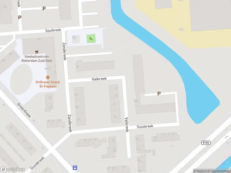 Ambulance met gepaste spoed naar de Valkreek in Rotterdam