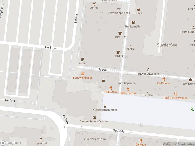 Politie naar de De Kajuit in Dronten vanwege aanrijding met letsel