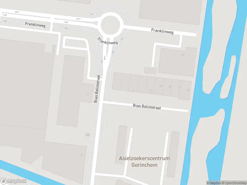 Ambulance met grote spoed naar de Buys Ballotstraat in Gorinchem