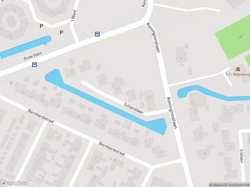 Politie naar de Schanslaan in Rozenburg