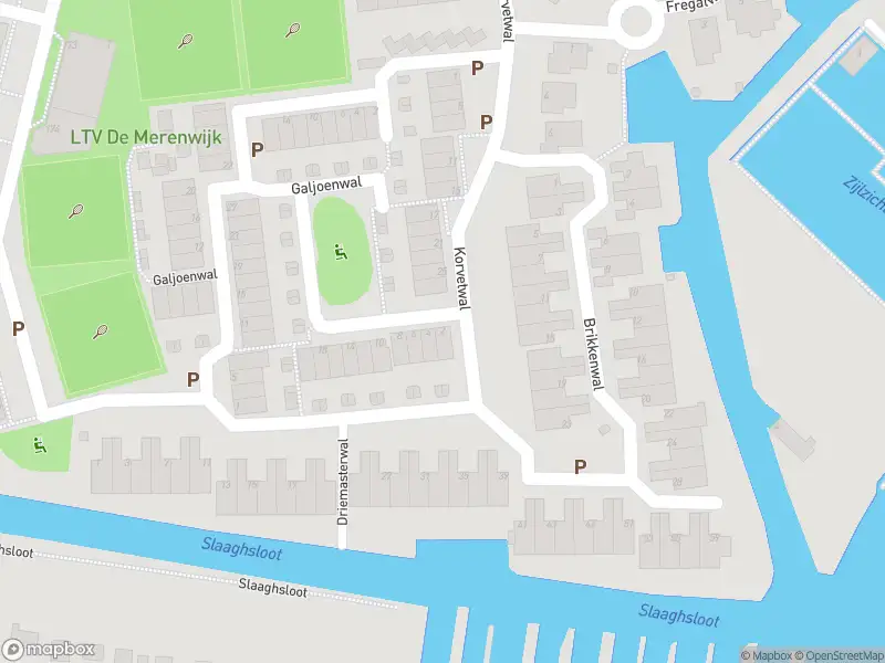 Ambulance met grote spoed naar de Sloepenwal in Leiden