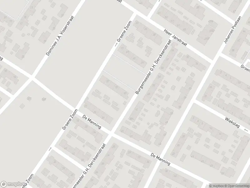 Overlastmelding Burgemeester G.H. Dercksenstraat in Heerjansdam