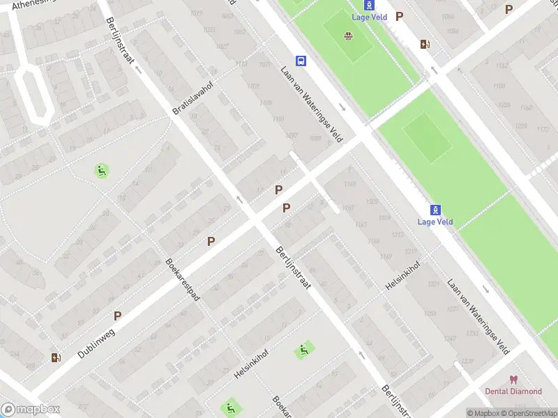 Ambulance met grote spoed naar de Dublinweg in 's-Gravenhage