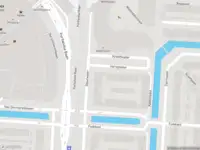 Ambulance met gepaste spoed naar de Haringwater in Barendrecht