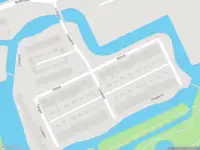 Ambulance naar de Genua in Edam vanwege ongeval met letsel