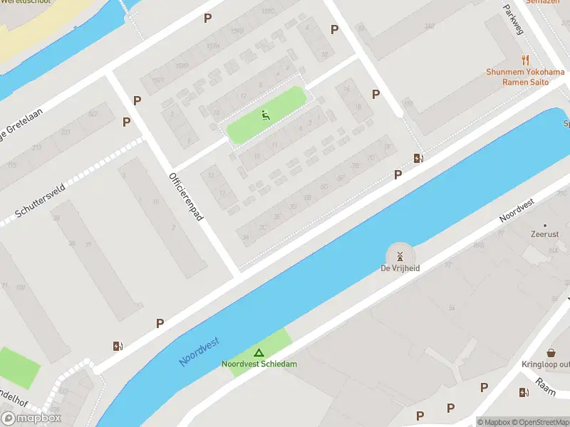 Traumahelikopter naar de Noordvestsingel in Schiedam