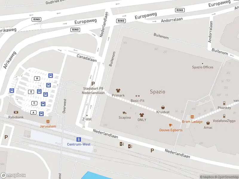 Ambulance met gepaste spoed naar de Blauw-roodlaan in Zoetermeer