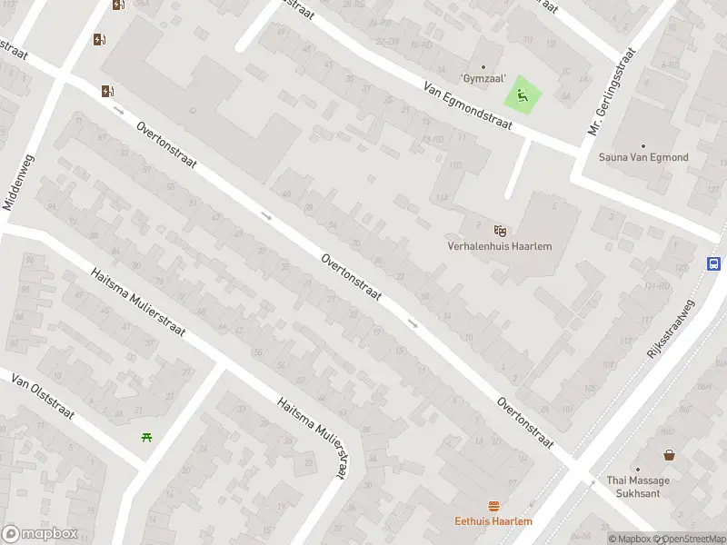 Ambulance met gepaste spoed naar de Overtonstraat in Haarlem