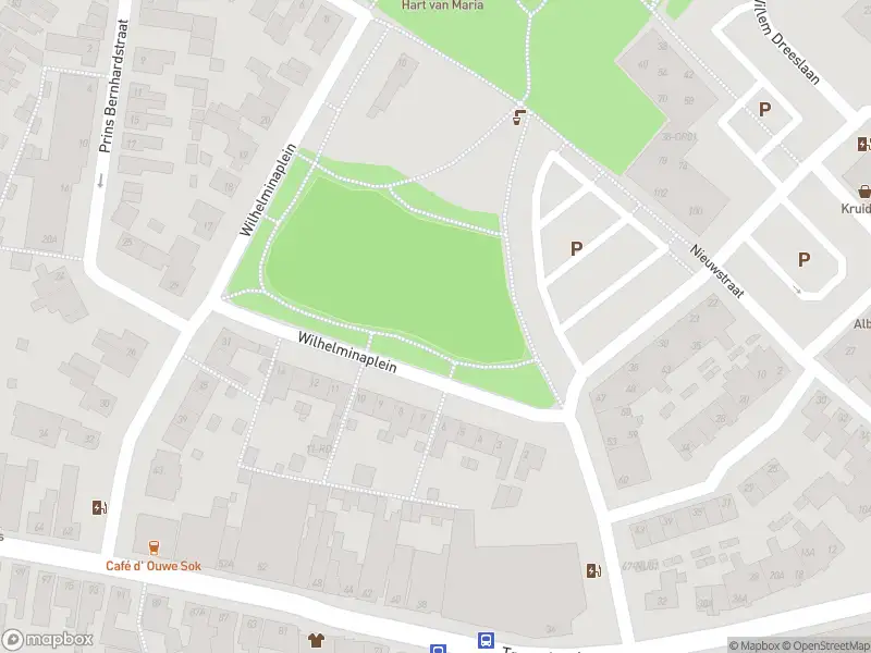 Brandweer met gepaste spoed naar de Wilhelminaplein in Dongen