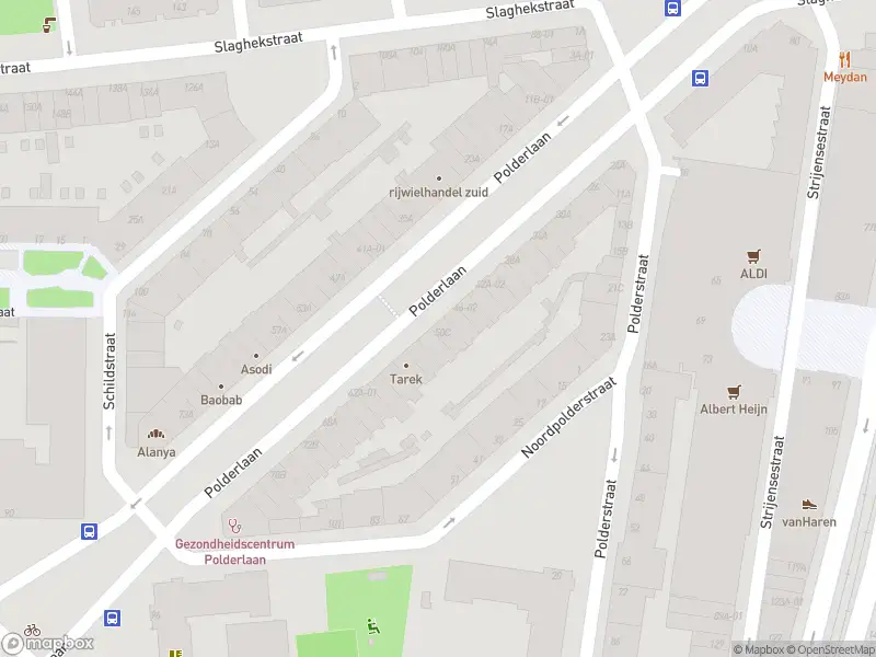 Ambulance met gepaste spoed naar de Polderlaan in Rotterdam