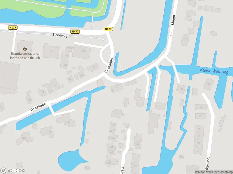 Ambulance met grote spoed naar de Meent in Krimpen aan de Lek