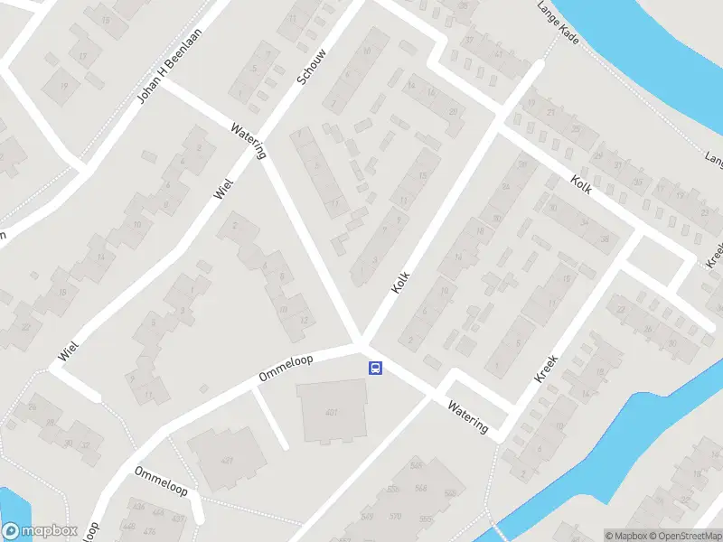 Ambulance met grote spoed naar de Kolk in Brielle