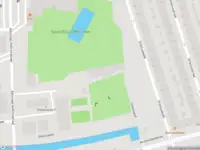 Ambulance met grote spoed naar de Orteliuspad in Amsterdam