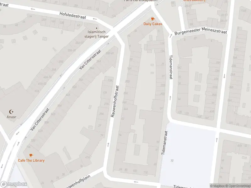 Ambulance met gepaste spoed naar de Rauwenhoffstraat in Rotterdam