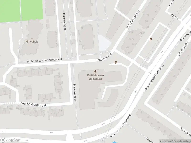 Ambulance met grote spoed naar de Schoutstraat in Spijkenisse