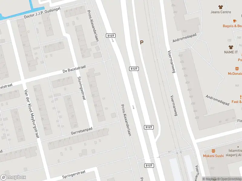 Brandweer met grote spoed naar de Watermanweg in Rotterdam