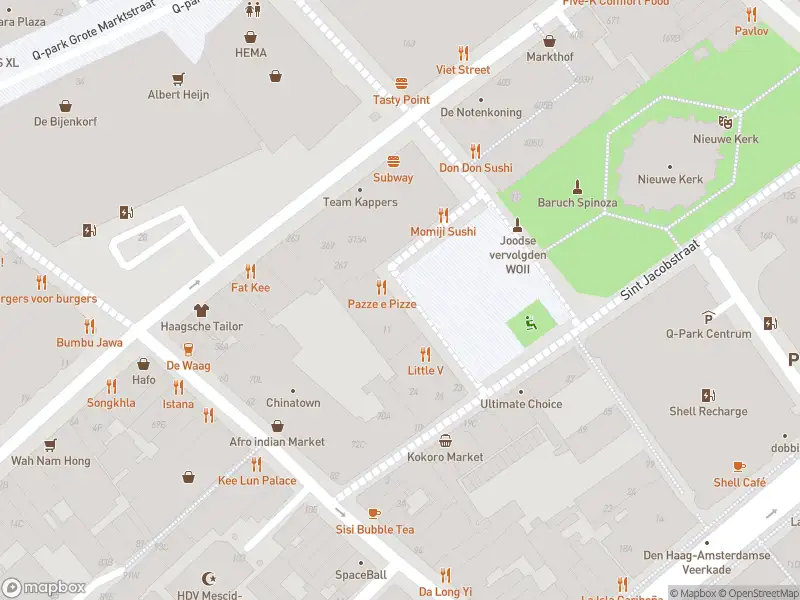 Ambulance met gepaste spoed naar de Rabbijn Maarsenplein in 's-Gravenhage