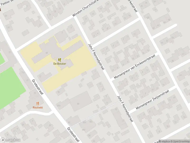 Brandweer met grote spoed naar de John F Kennedystraat in Sambeek vanwege gebouwbrand