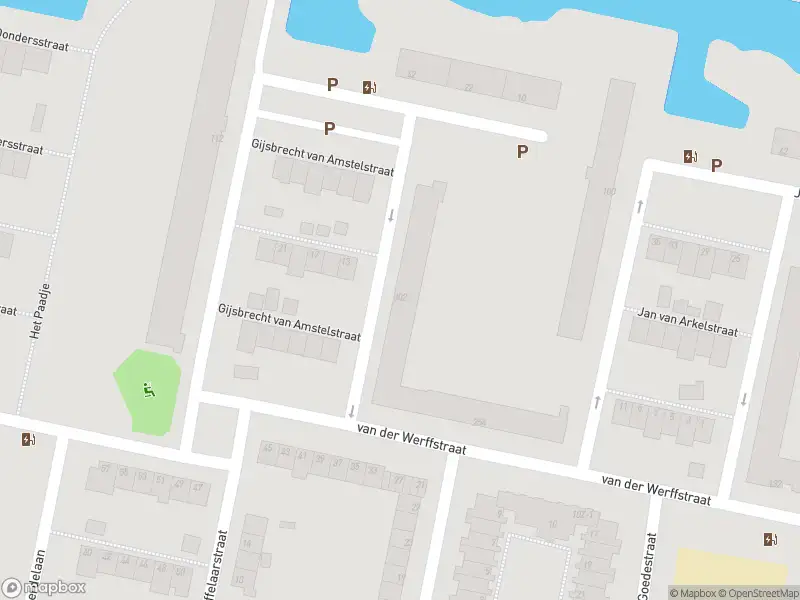 Ambulance met gepaste spoed naar de Van der Werffstraat in Vlaardingen