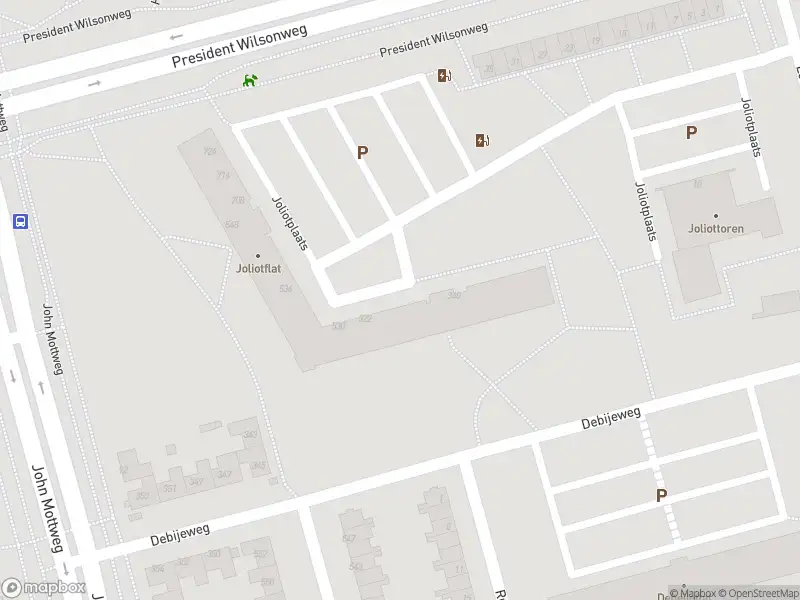 Ambulance met grote spoed naar de Joliotplaats in Rotterdam