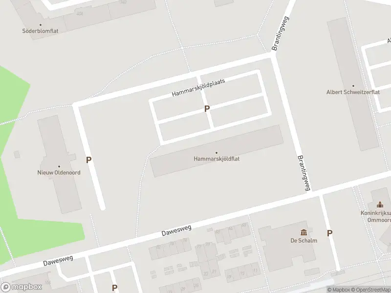 Ambulance met grote spoed naar de Hammarskjöldplaats in Rotterdam