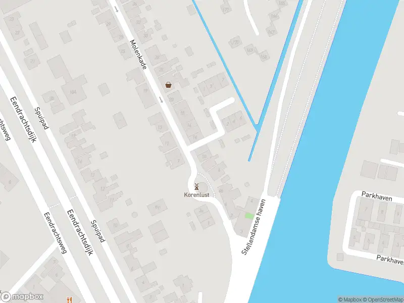 Ambulance met gepaste spoed naar de Molenkade in Stellendam