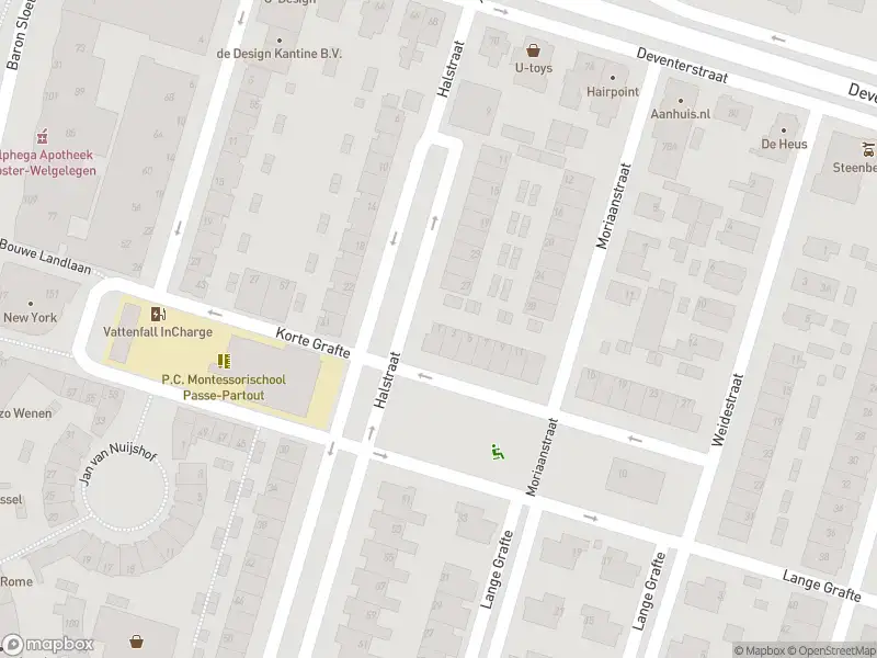 Brandweer met grote spoed naar de Korte Grafte in Apeldoorn