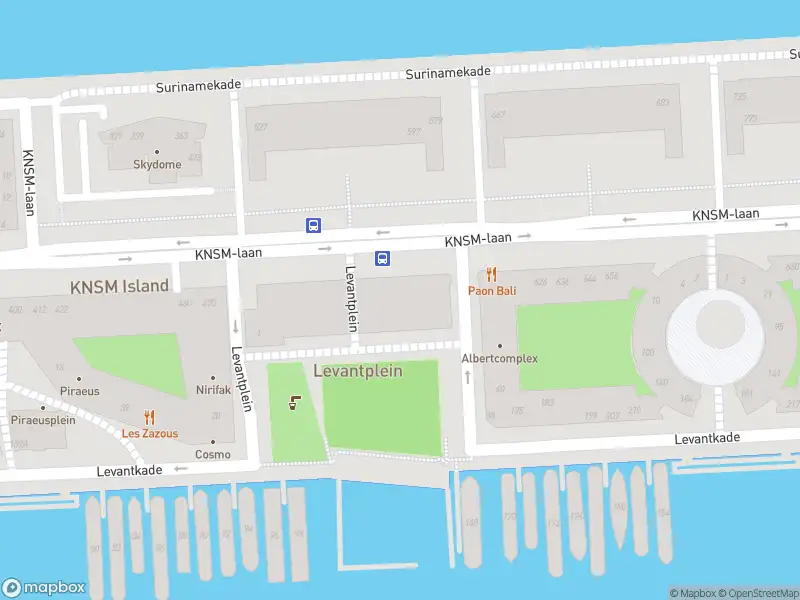 Ambulance met grote spoed naar de KNSM-laan in Amsterdam